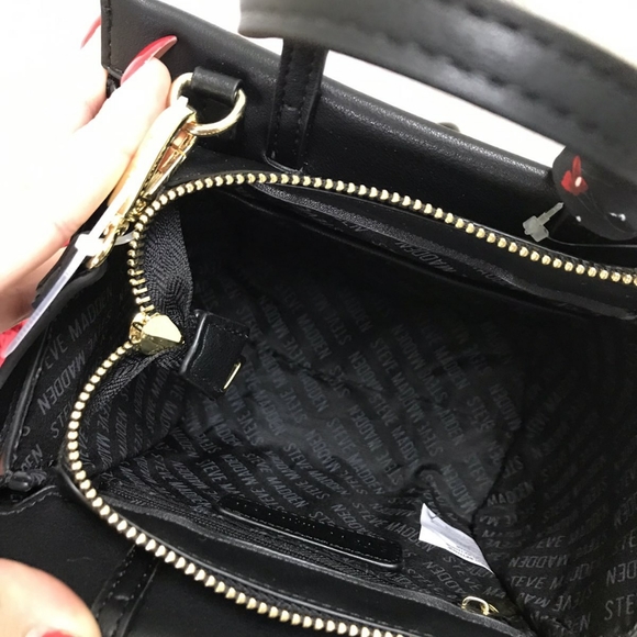 NWT STEVE MADDEN MINI SATCHEL CROSSBODY BAG - Picture 3 of 8